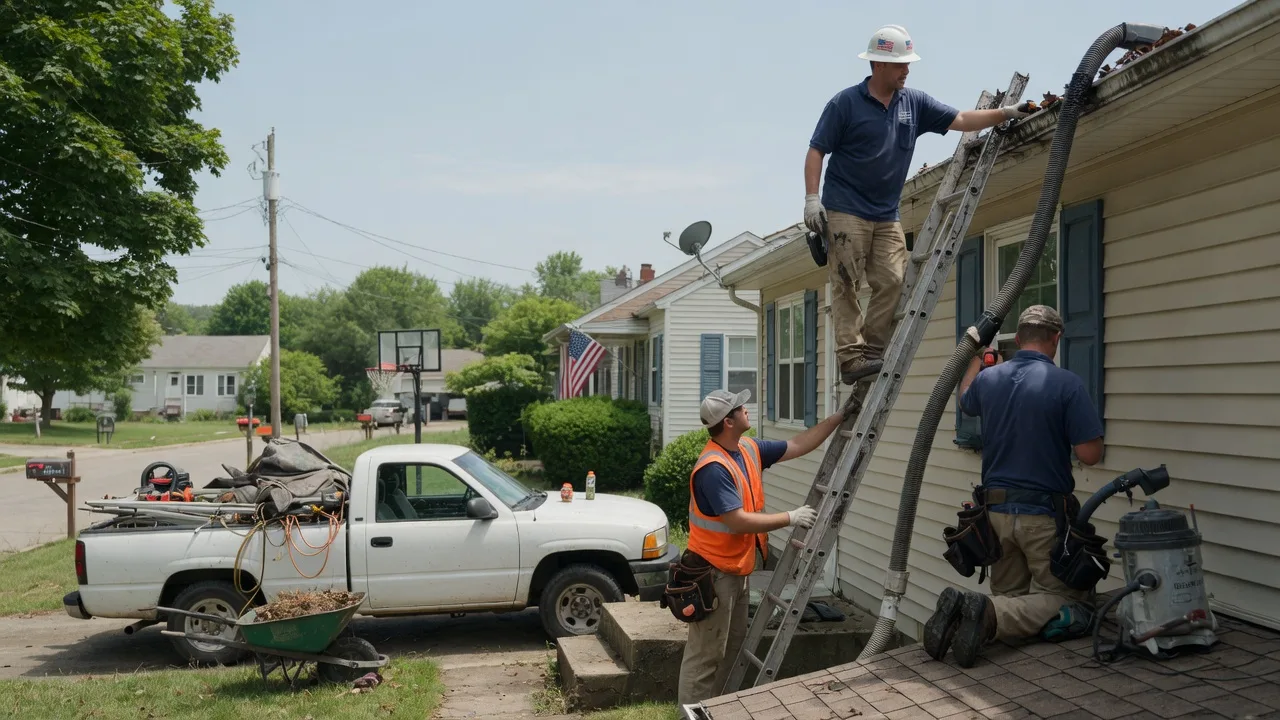 Gutter Installation in Noxapater, MS near me
